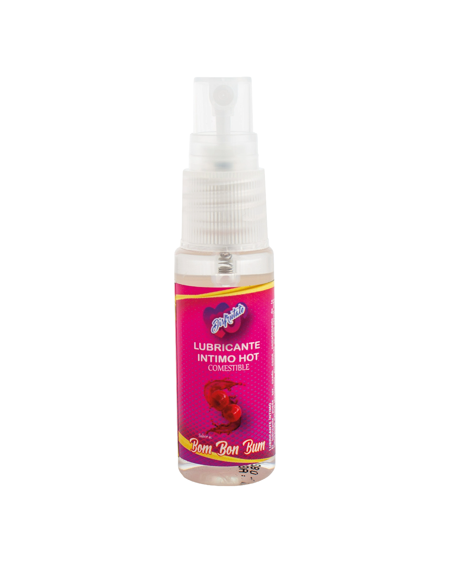 Lubricante intimo hot comestible 20ml   de sabores