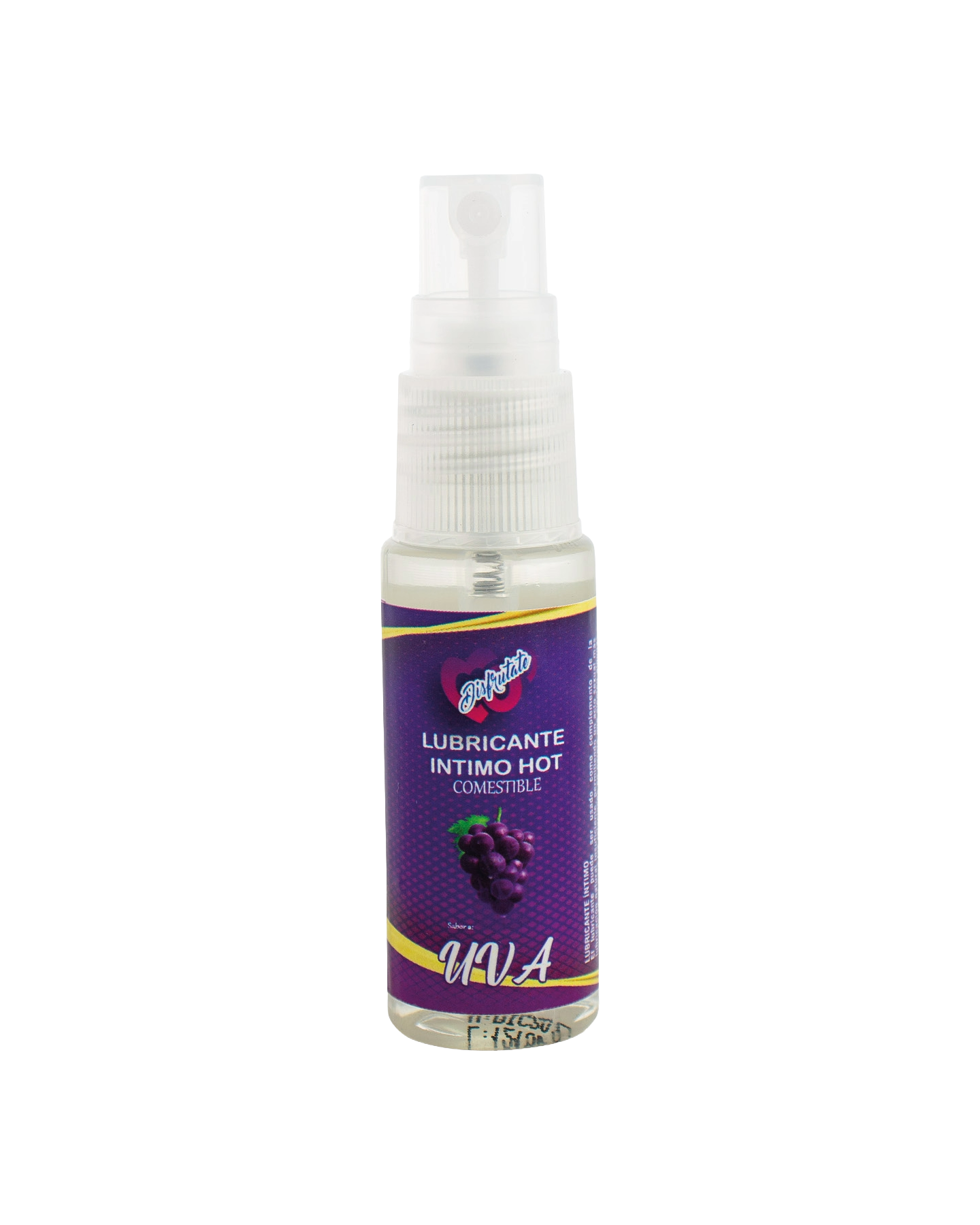 Lubricante intimo hot comestible 20ml   de sabores