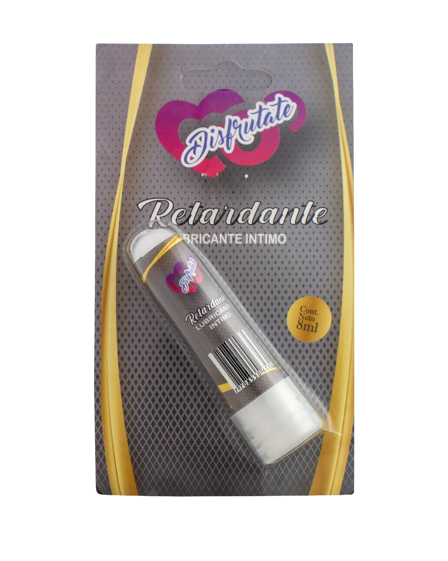 LUBRICANTE INTIMO RETARDANTE DISFRUTATE X8ML