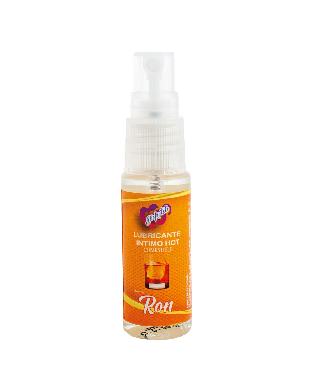 Lubricante intimo hot comestible 20ml   de sabores