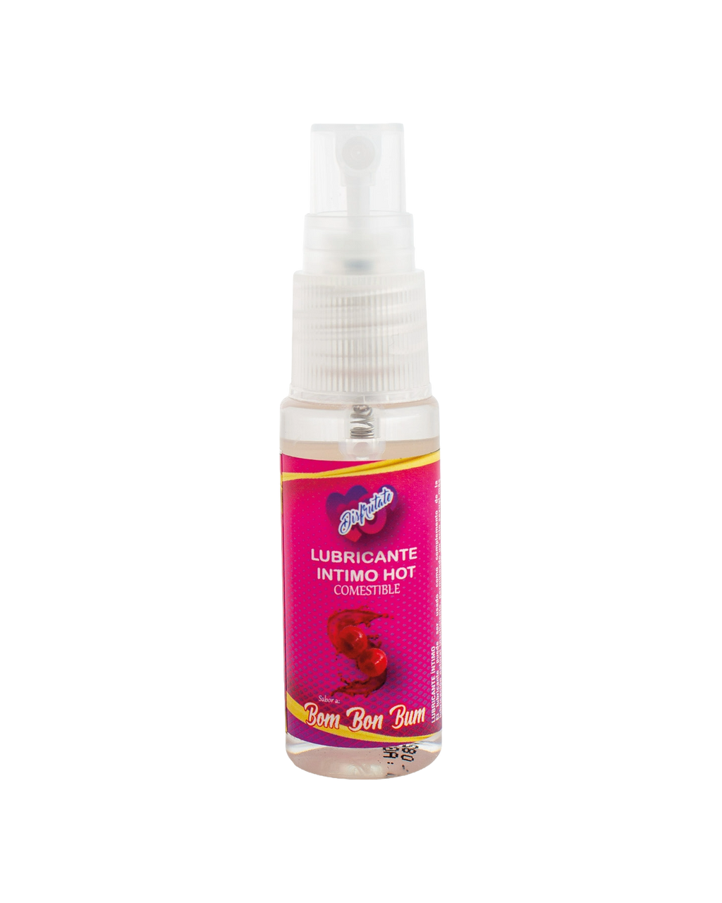 Lubricante intimo hot comestible 20ml   de sabores