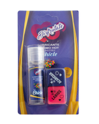 Lubricante intimo hot comestible 10ml mas dados  de sabores