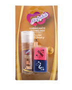 Lubricante intimo hot comestible 10ml mas dados  de sabores